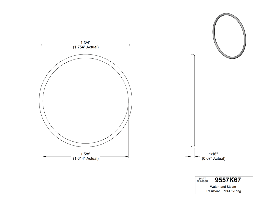 Technical drawing - 9557K67